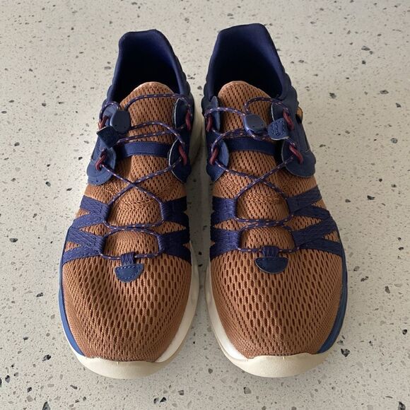 TEVA Pecan Terra-Float Churn Tan/Blue Performance Water Shoes Men’s Size 8 New - Picture 7 of 12